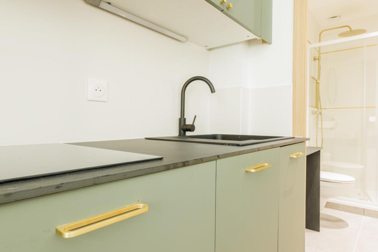 Appartement Moderne 1Br-4P - Guy Moquet Paris Extérieur photo